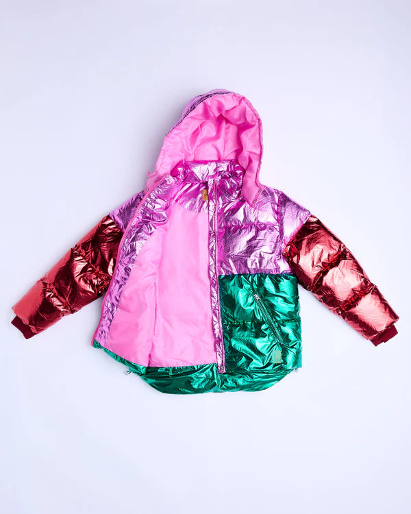 Joy Foil Puffa Jacket