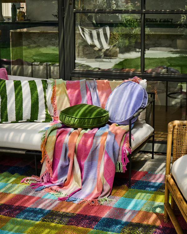 Ponza Tartan Woven Throw