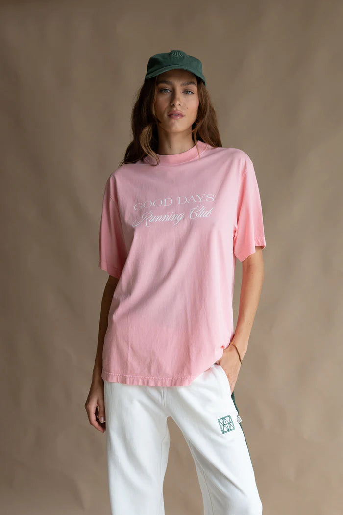 Good Day's Tee in Pink