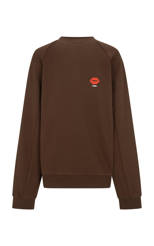 Cuba Cola Sweatshirt in Dark Chocolate