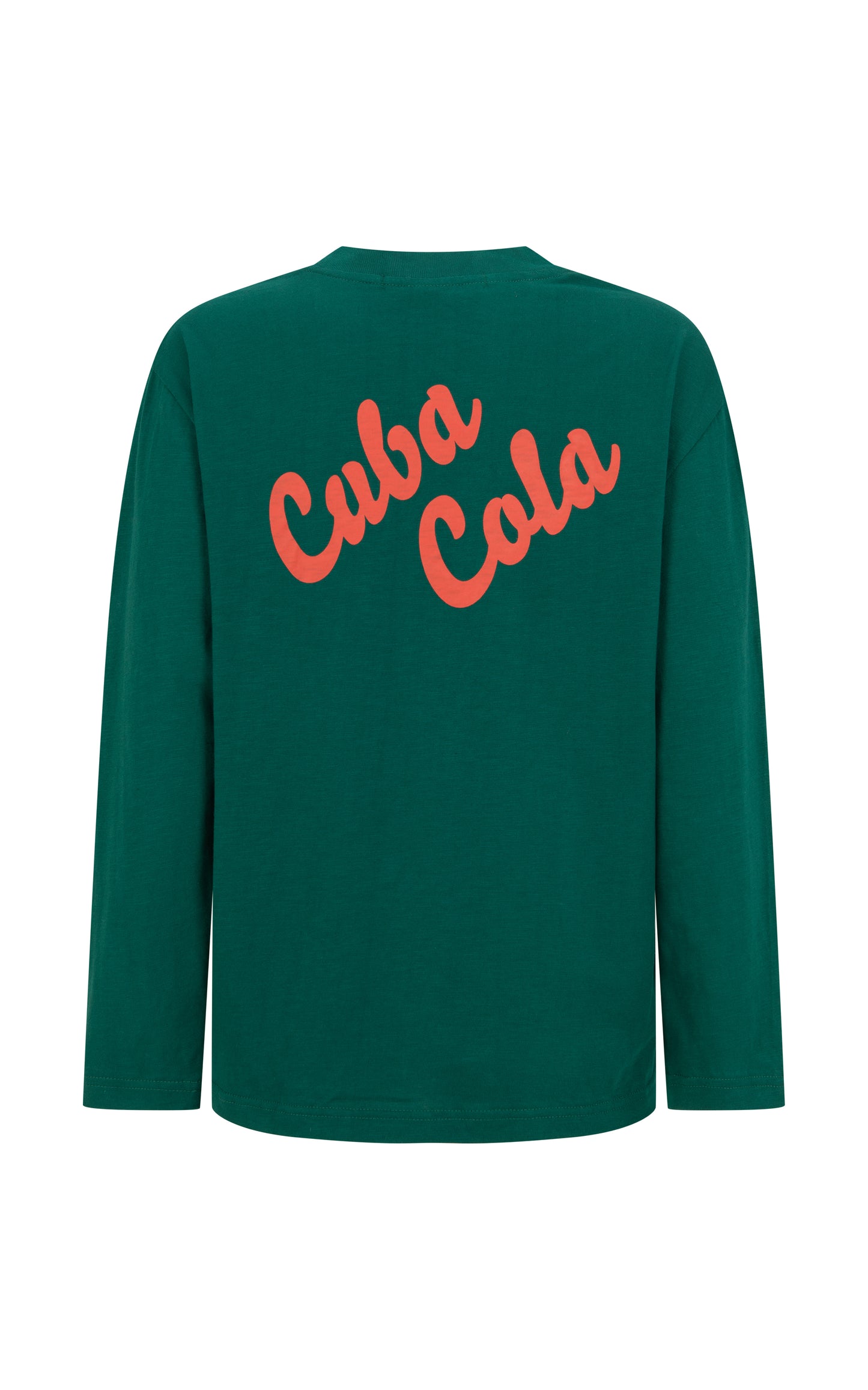 Cuba Cola Long Sleeve Top Storm Green