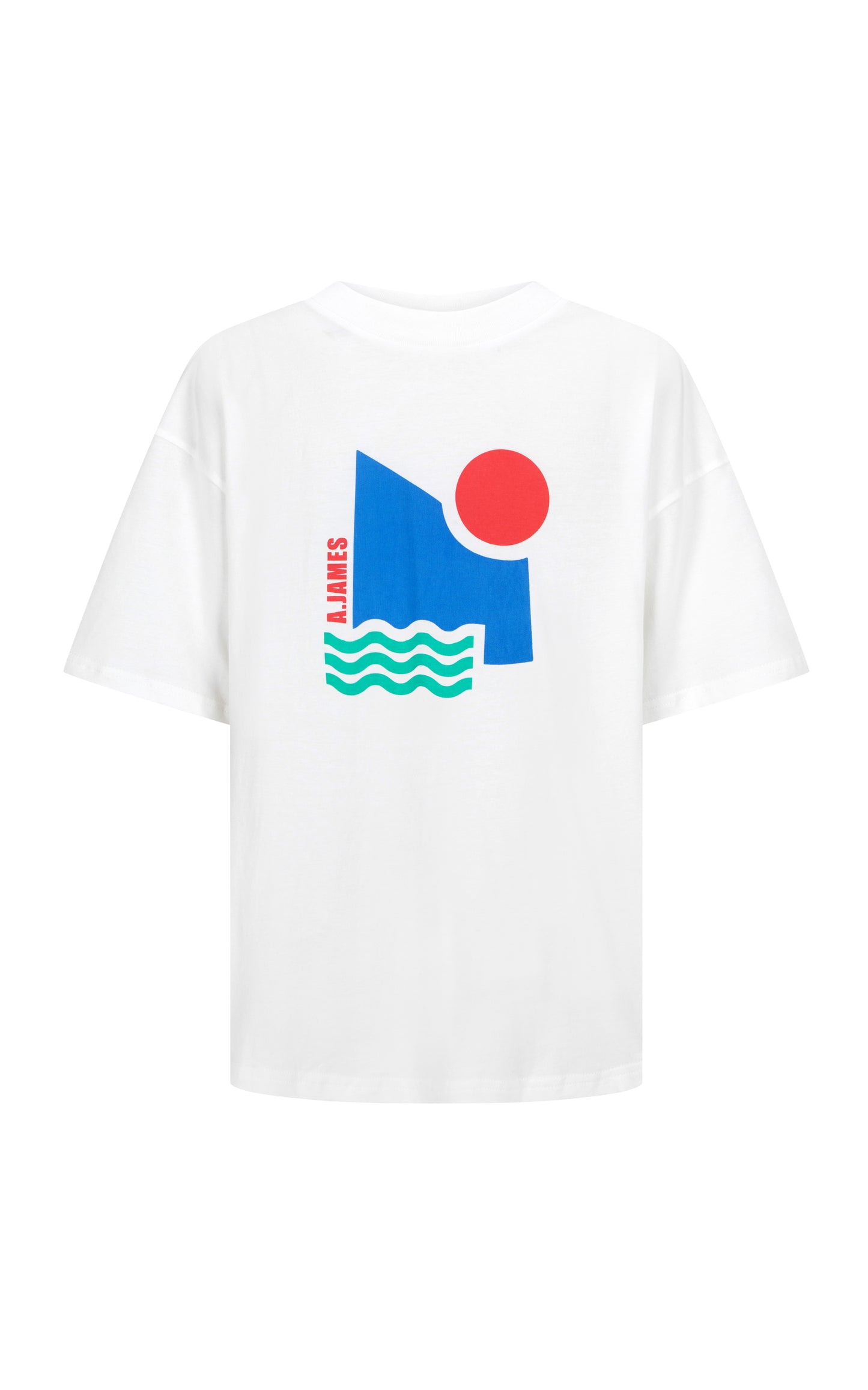 Sun Oversized Tee in Warm White