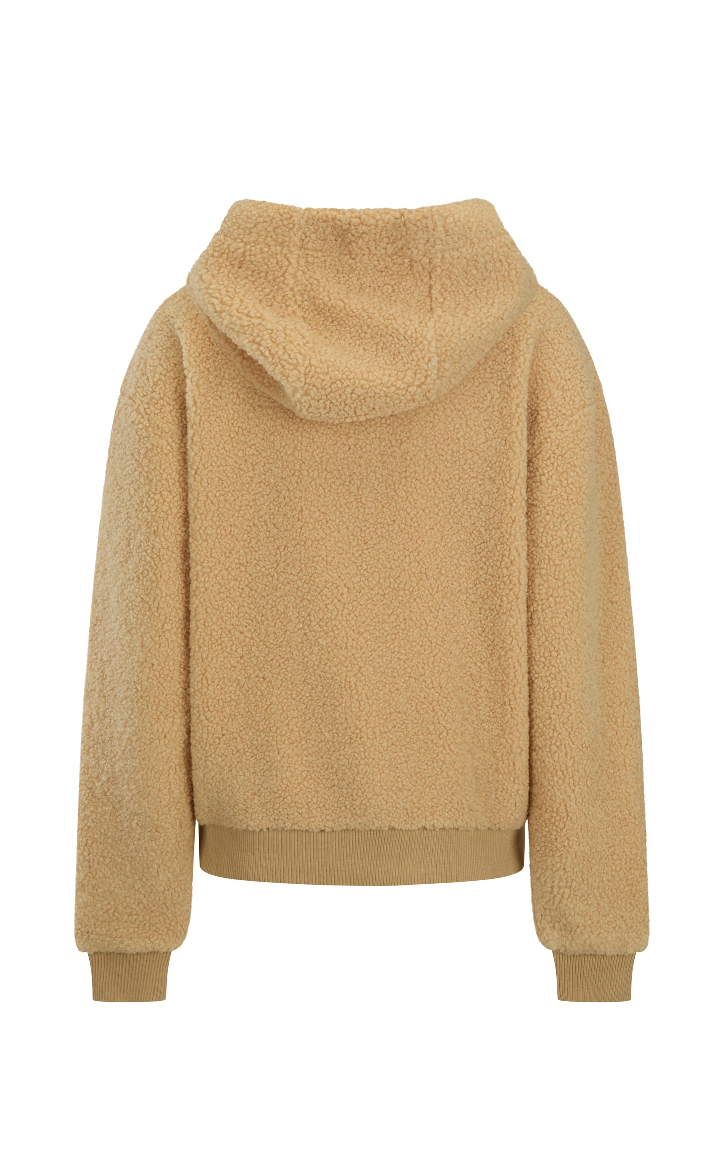 Sherpa Hooded Jacket Macadamia
