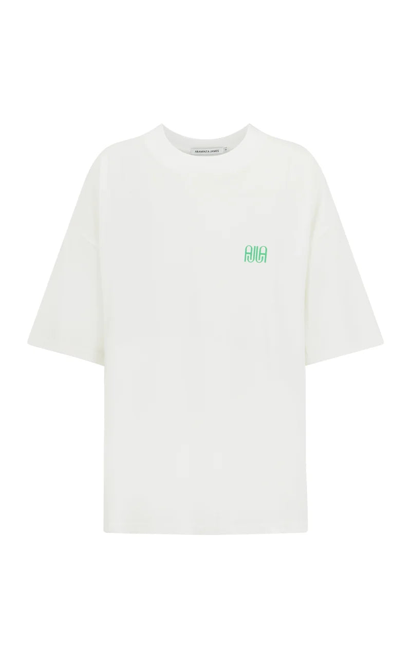 Banana Oversized Tee Snow