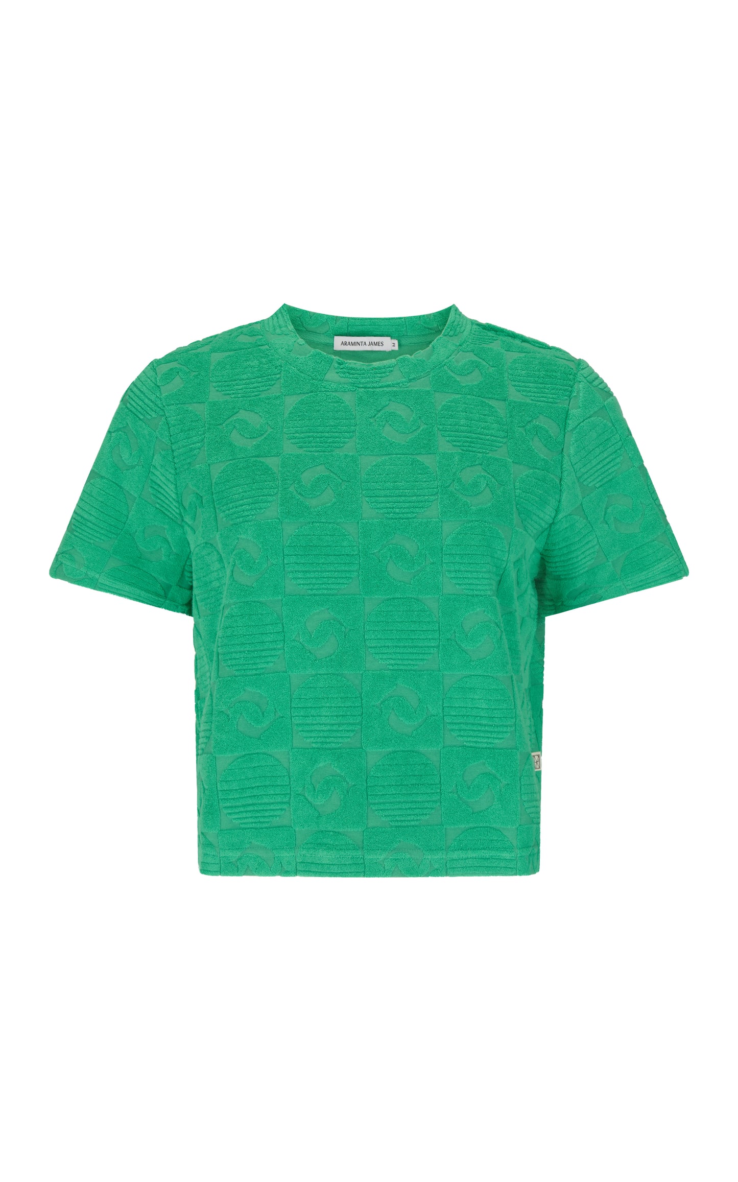 Cruise Dolphin Terry Top in Tropical Green