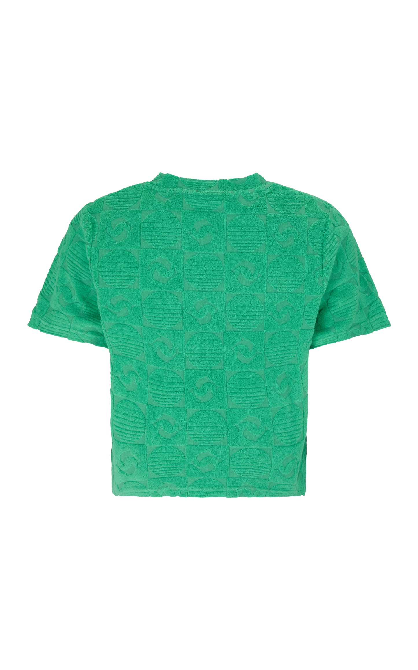 Cruise Dolphin Terry Top in Tropical Green