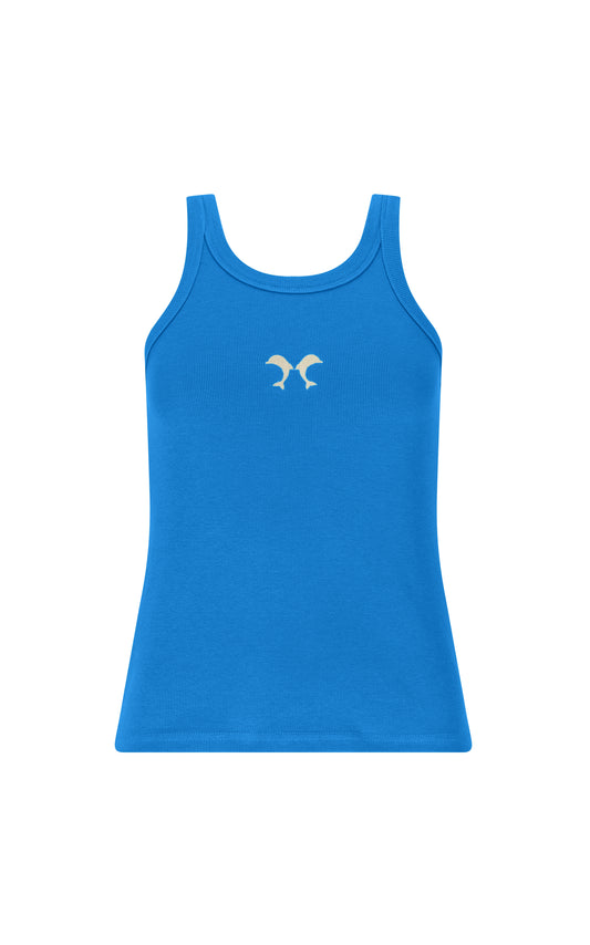 Dolphine Tank in French Blue