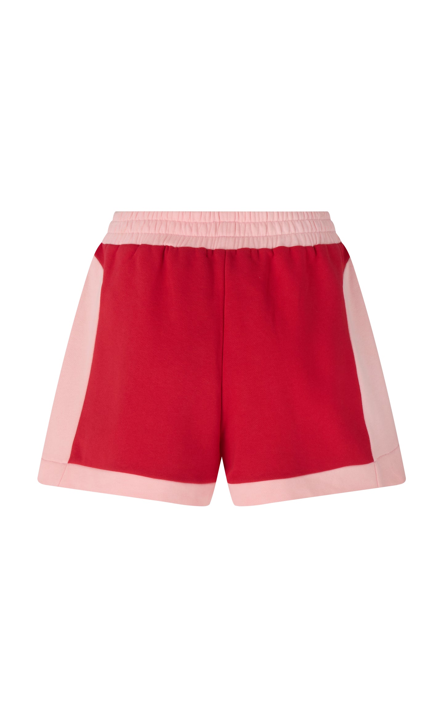 Retro Track Short in Poppy Red