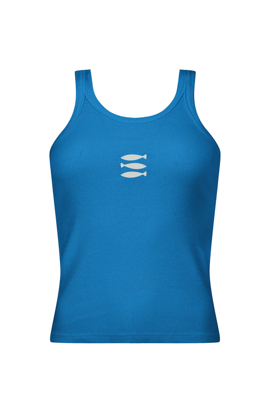 San Sebastian Tank in Deep Sea Blue