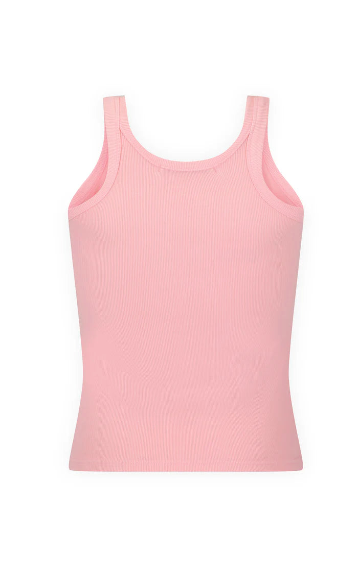 Monogram Tank in Pink