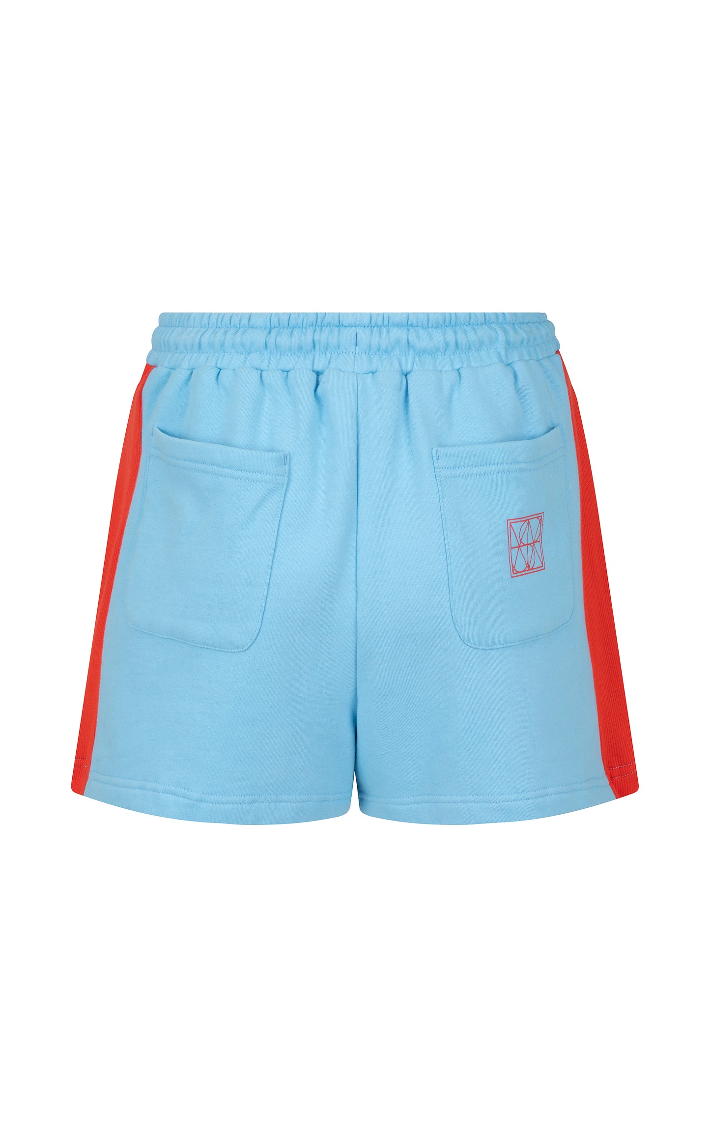 Classic Track Short in Ice Blue