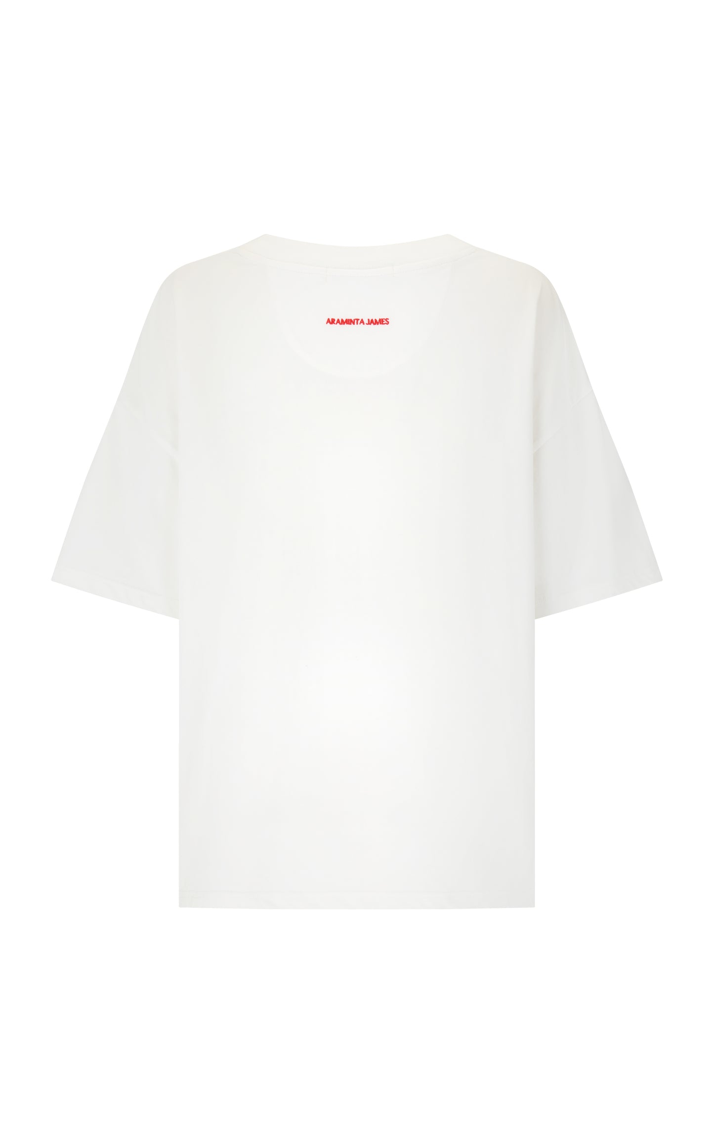 Tropiques Oversized Tee in Warm White
