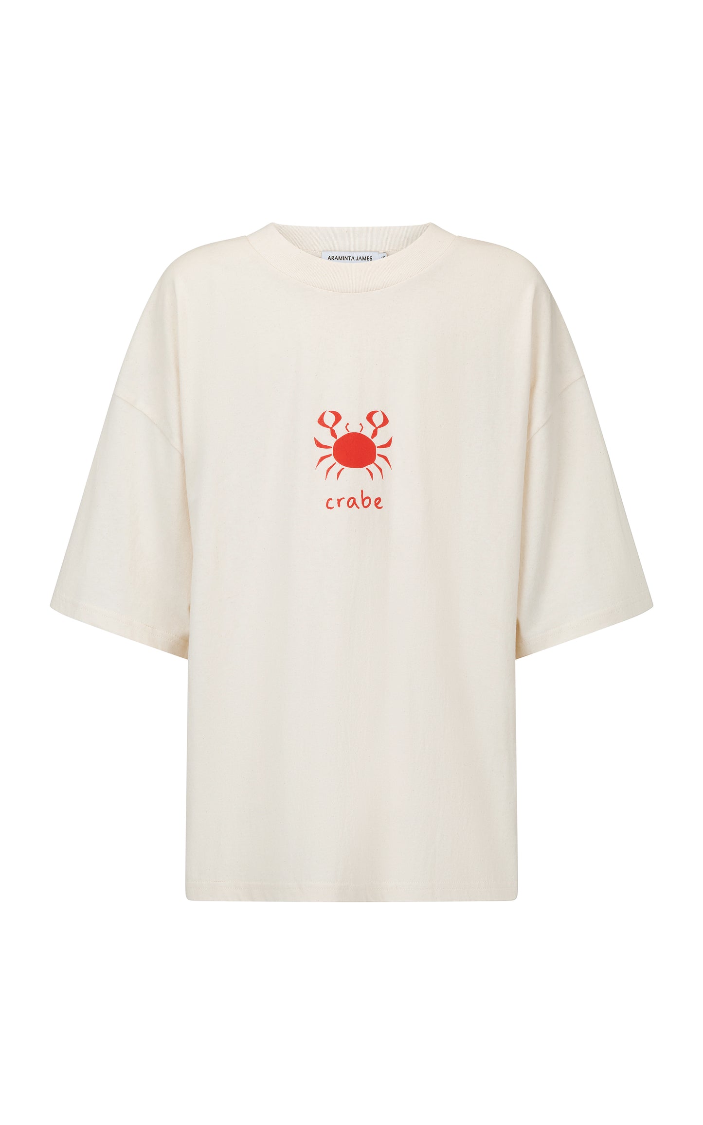 Crabe Tee in Natural