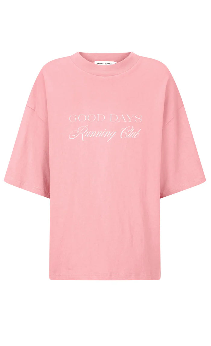 Good Day's Tee in Pink