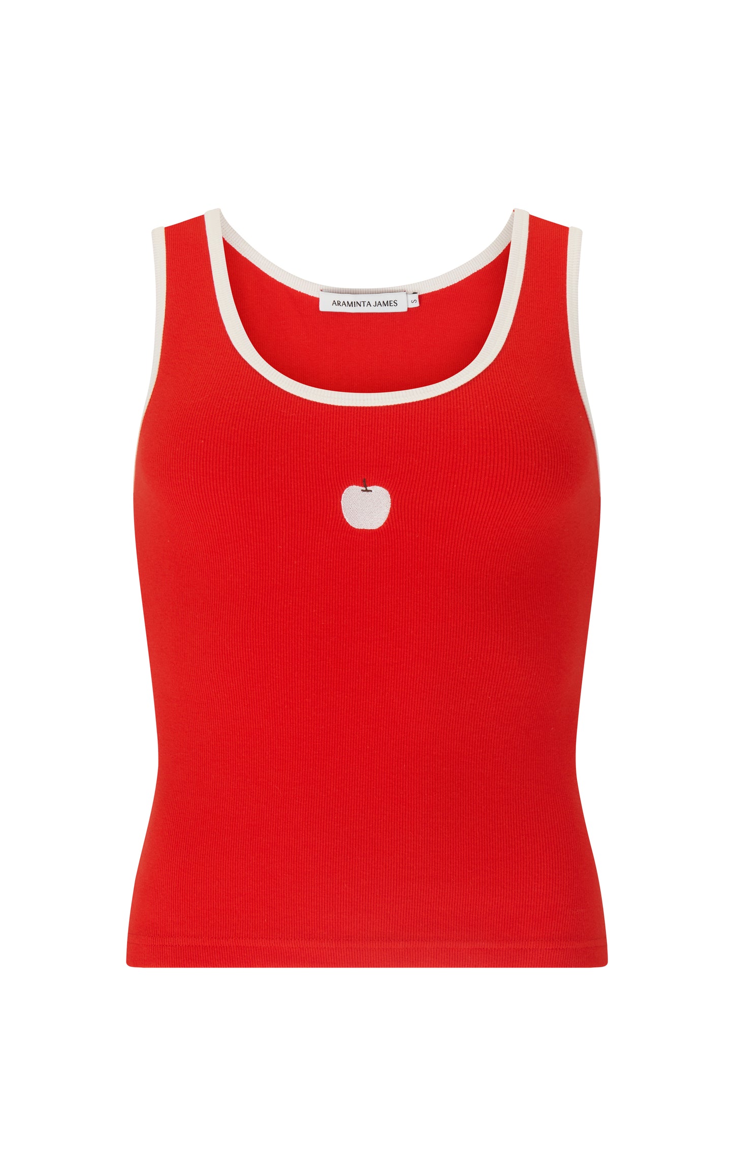 Manzana Rid Tank in Apple Red