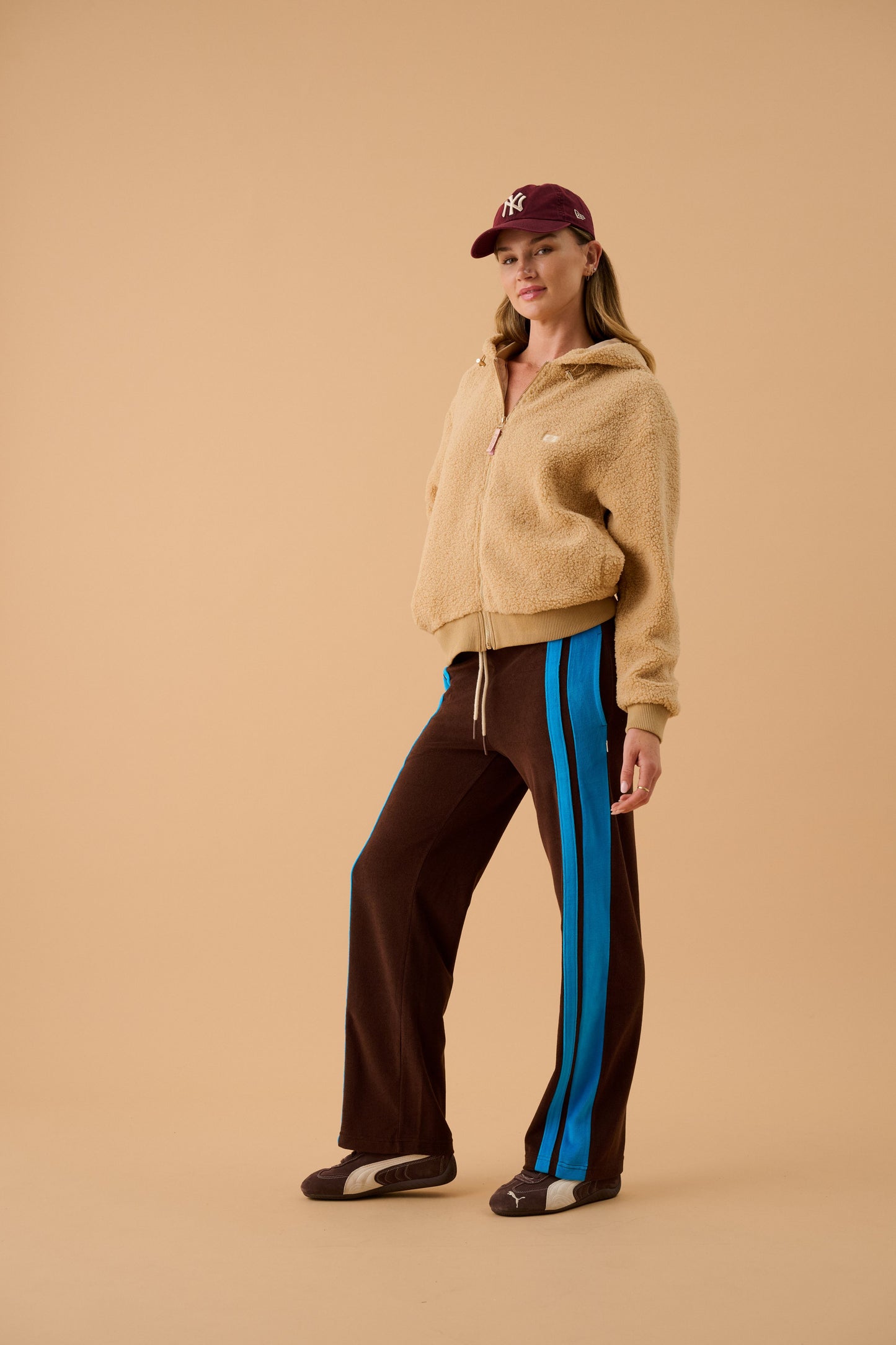 Sherpa Hooded Jacket Macadamia