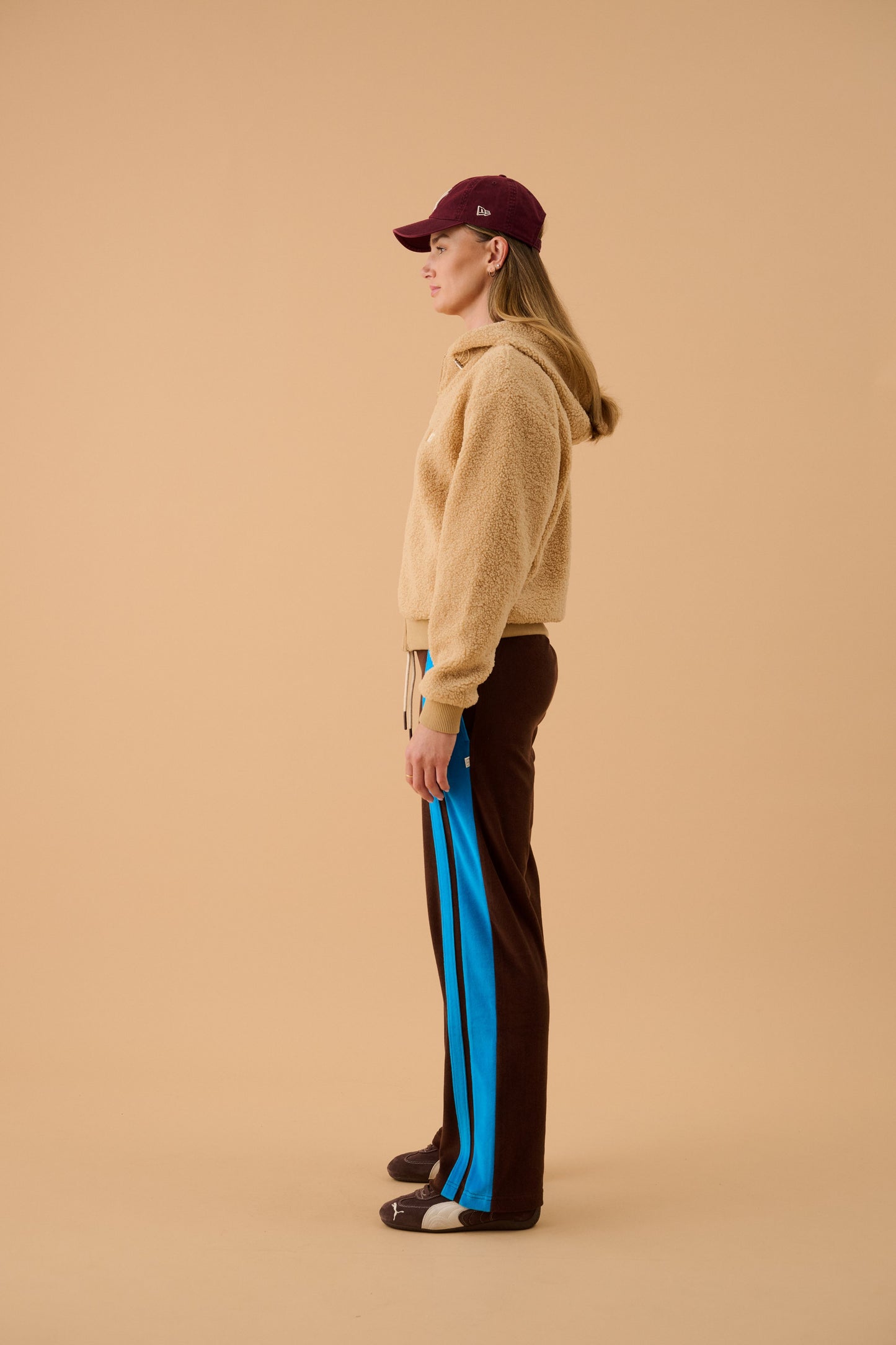 Sherpa Hooded Jacket Macadamia