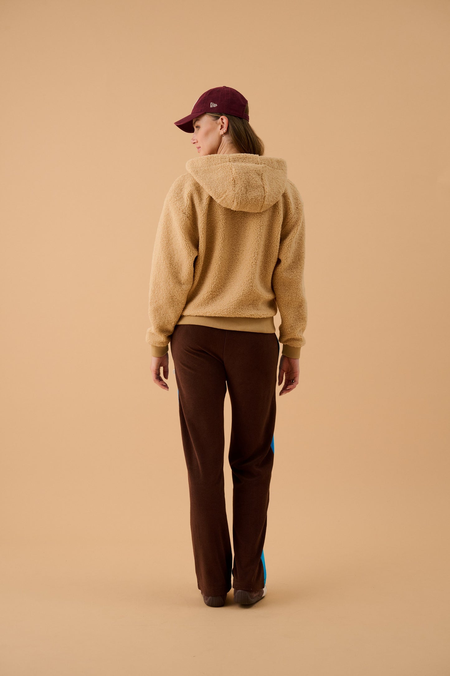 Sherpa Hooded Jacket Macadamia