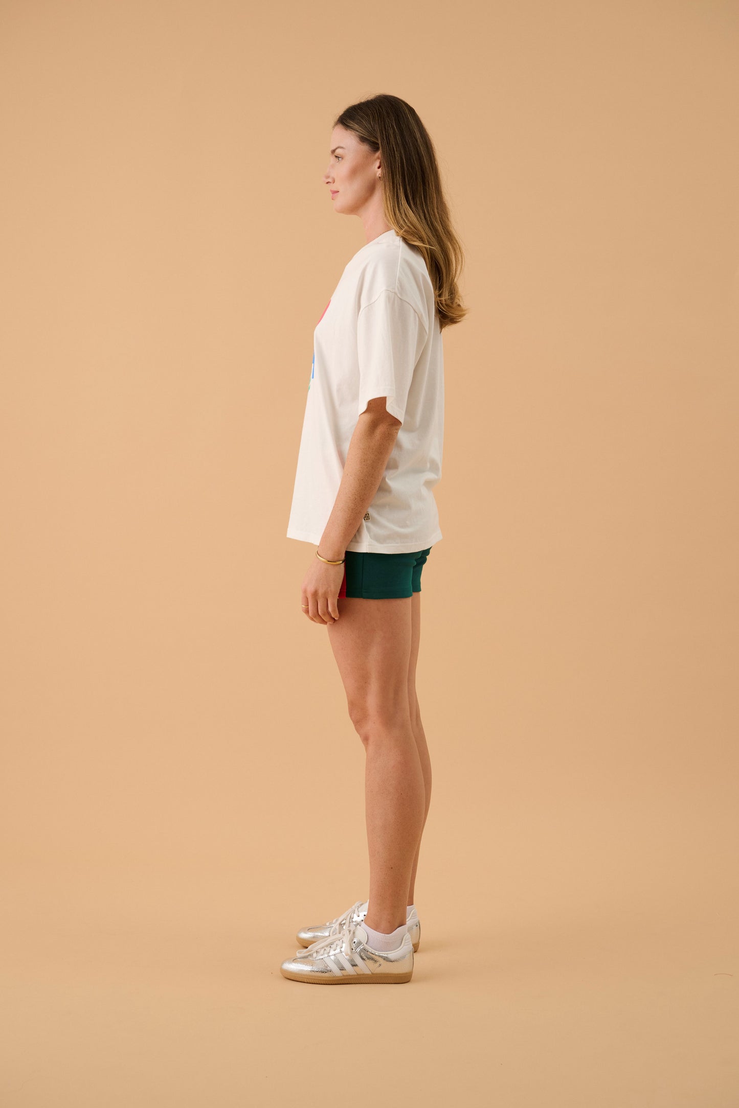 Sun Oversized Tee in Warm White
