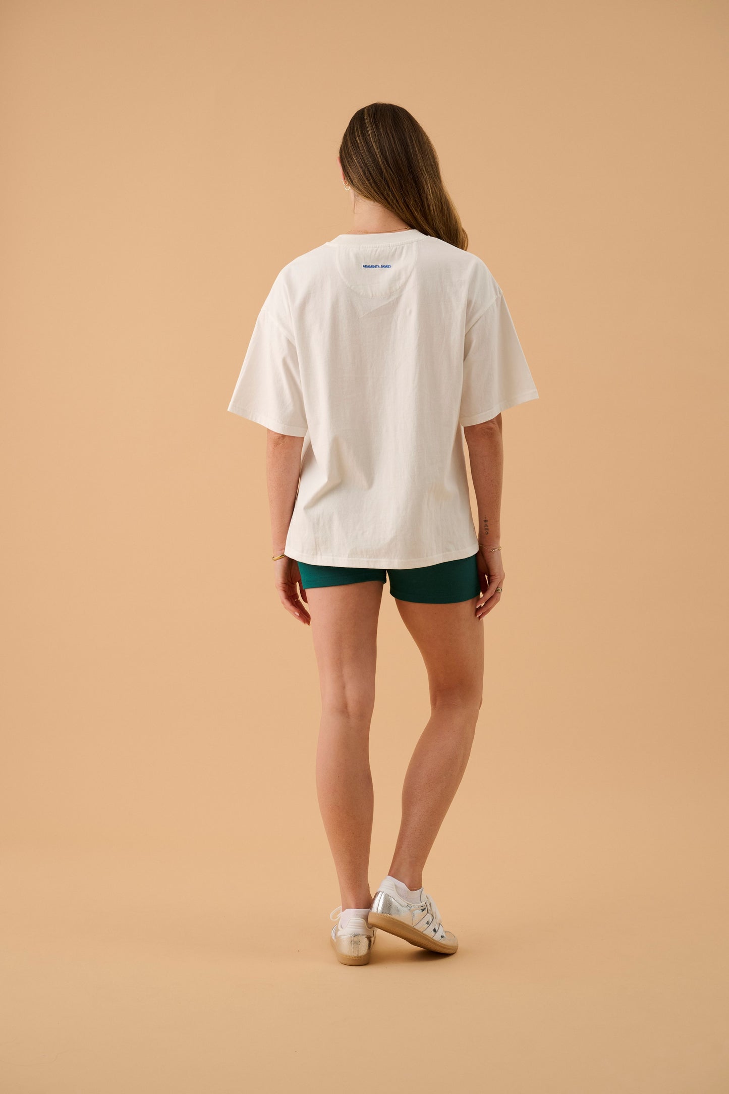 Sun Oversized Tee in Warm White