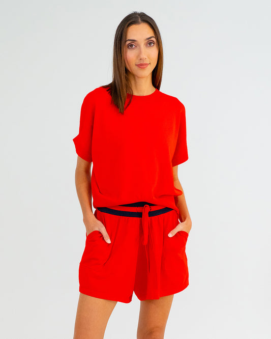 Adeline Knit in Poppy