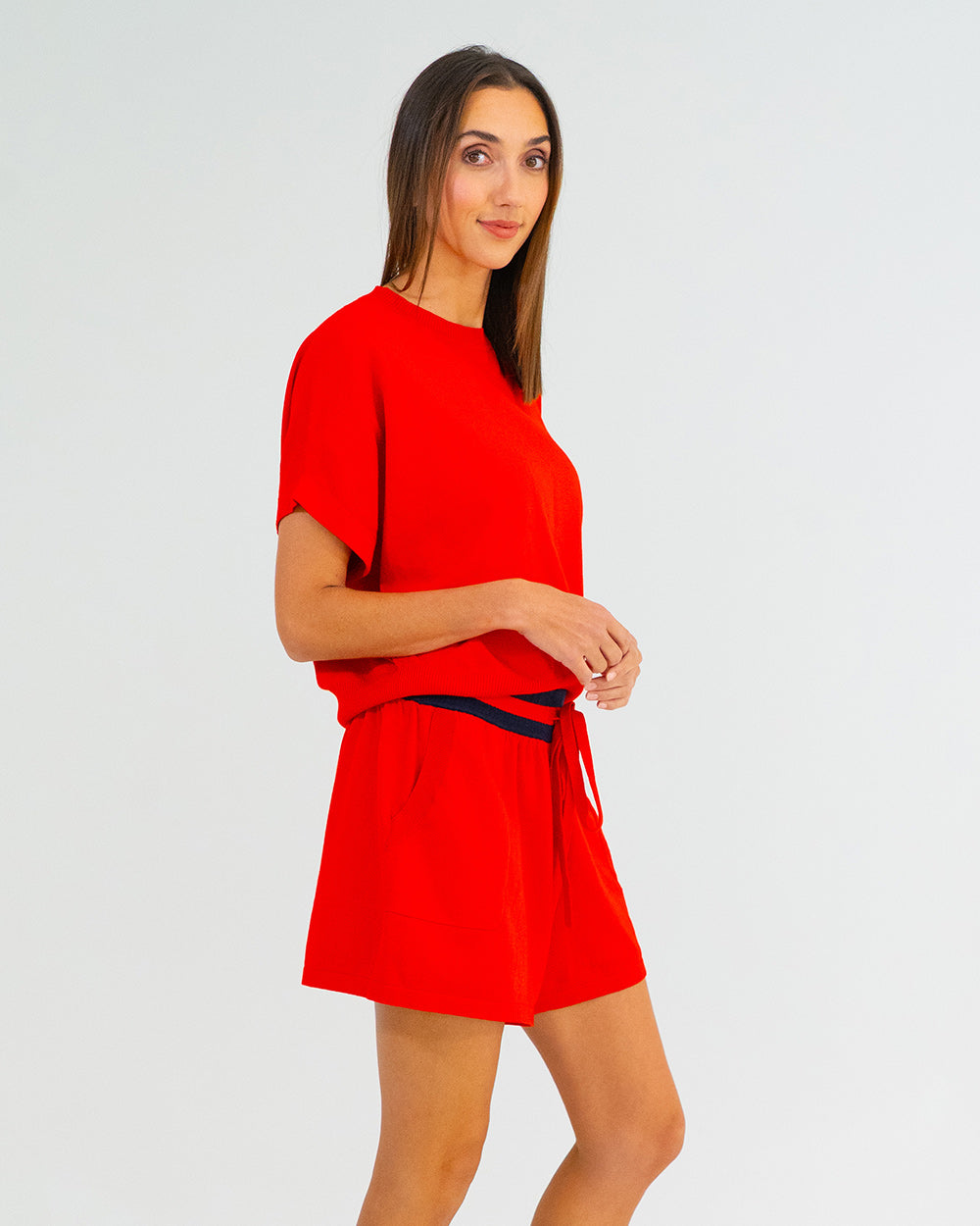 Adeline Knit in Poppy