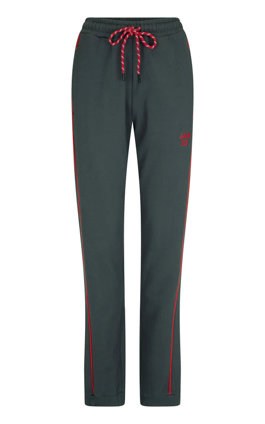 James Track Pant in Noir