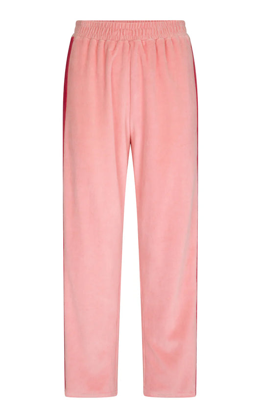 Mara Velour Pant in Blush
