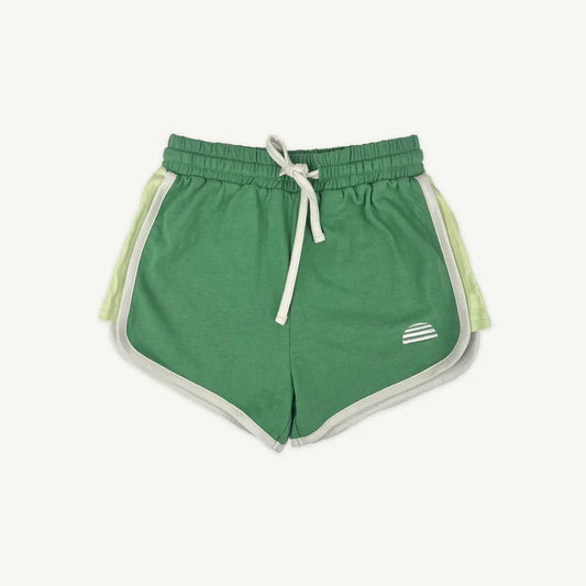 Retro Sport Shorts in Green