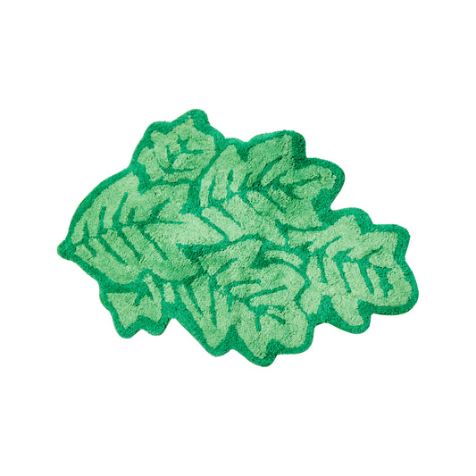 Leaf Green Bath Mat