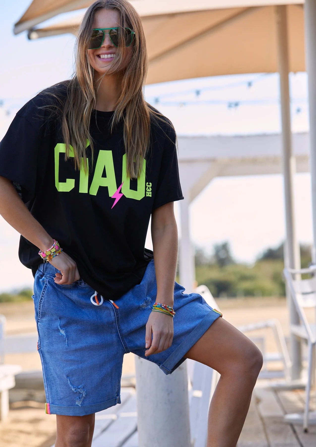 Ciao Tee in Black