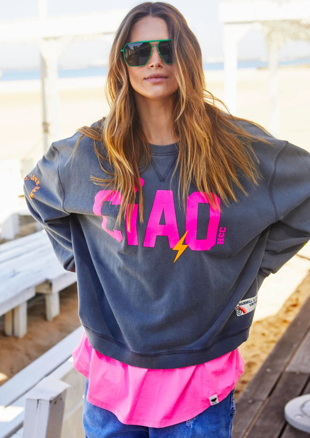 Ciao Sweat in Charcoal