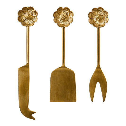 Wild Flower Cheese Knife Set