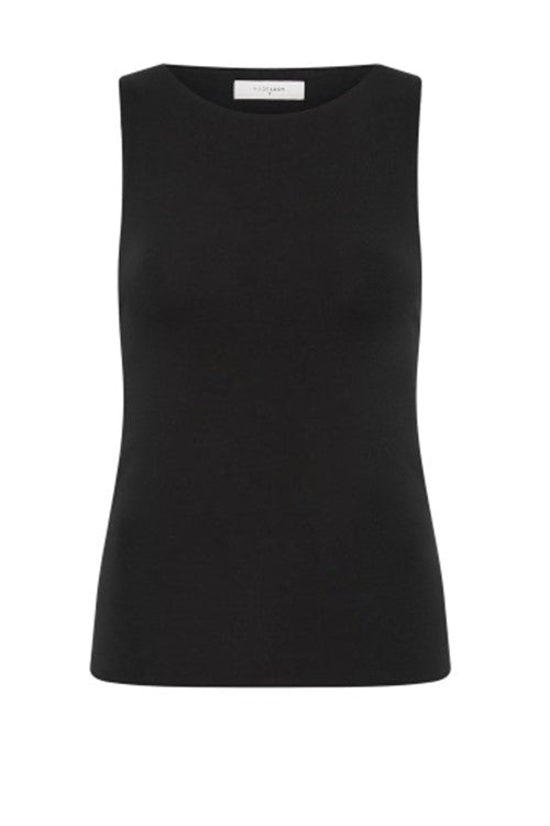 Lois Organic Tank in Black