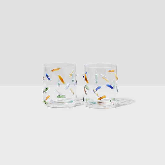 Limited Edition Confetti Glasses (Set of 2)
