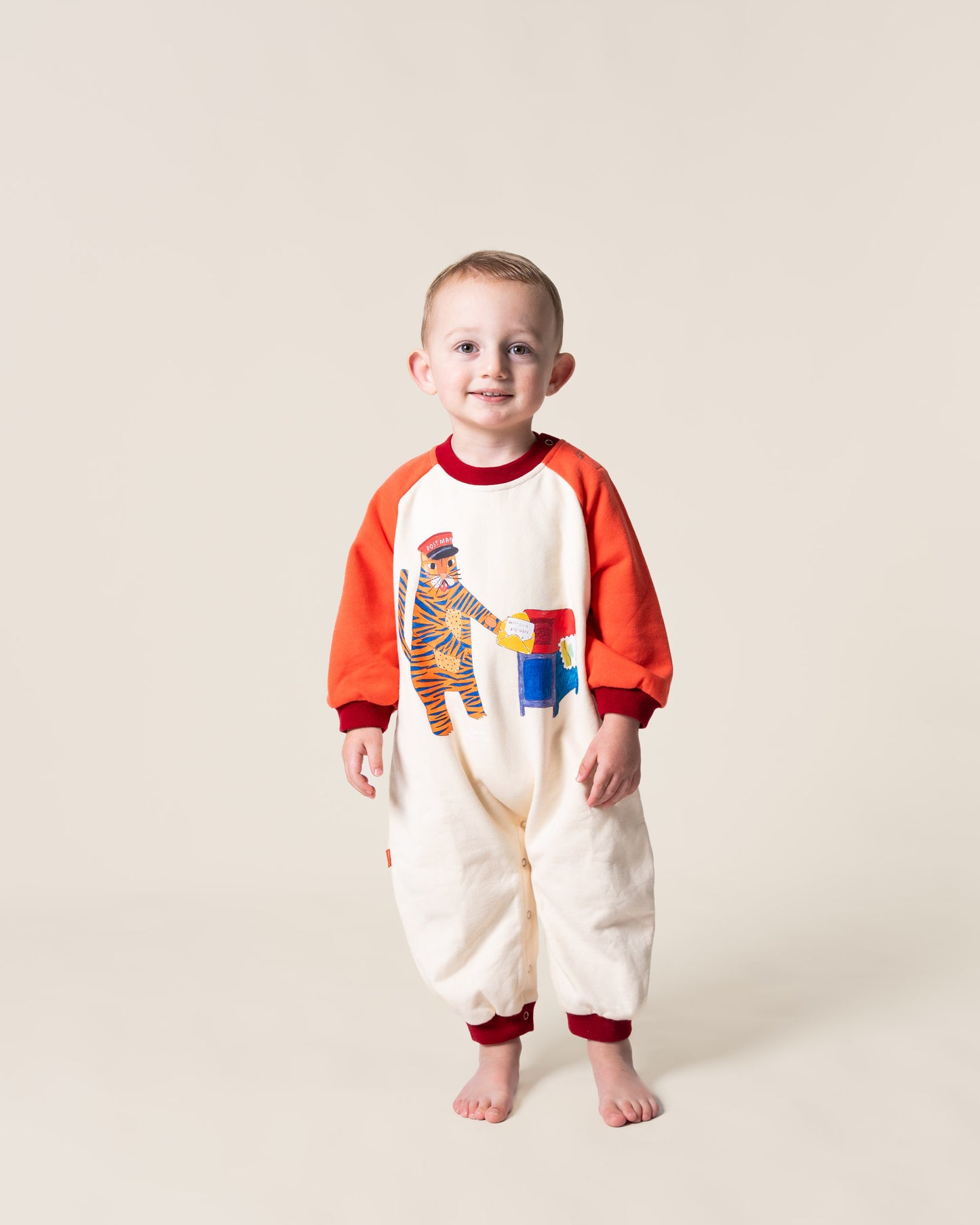 Romper in Tiger the Postie