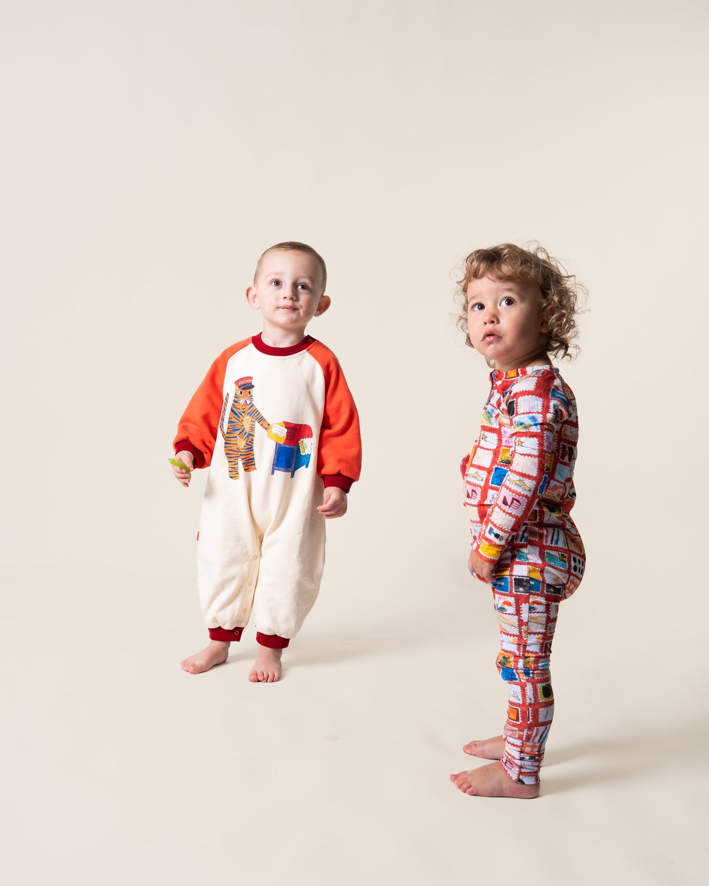 Romper in Tiger the Postie