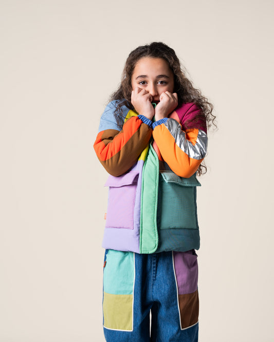 Windbreaker in Colour Block