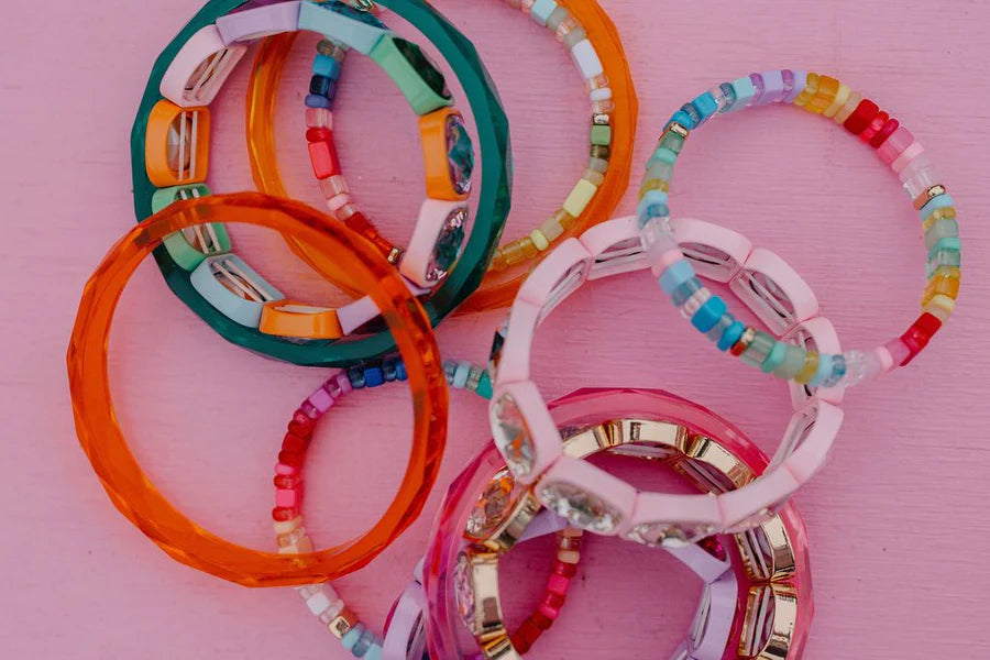 Colourful Gen Bangle Bracelet