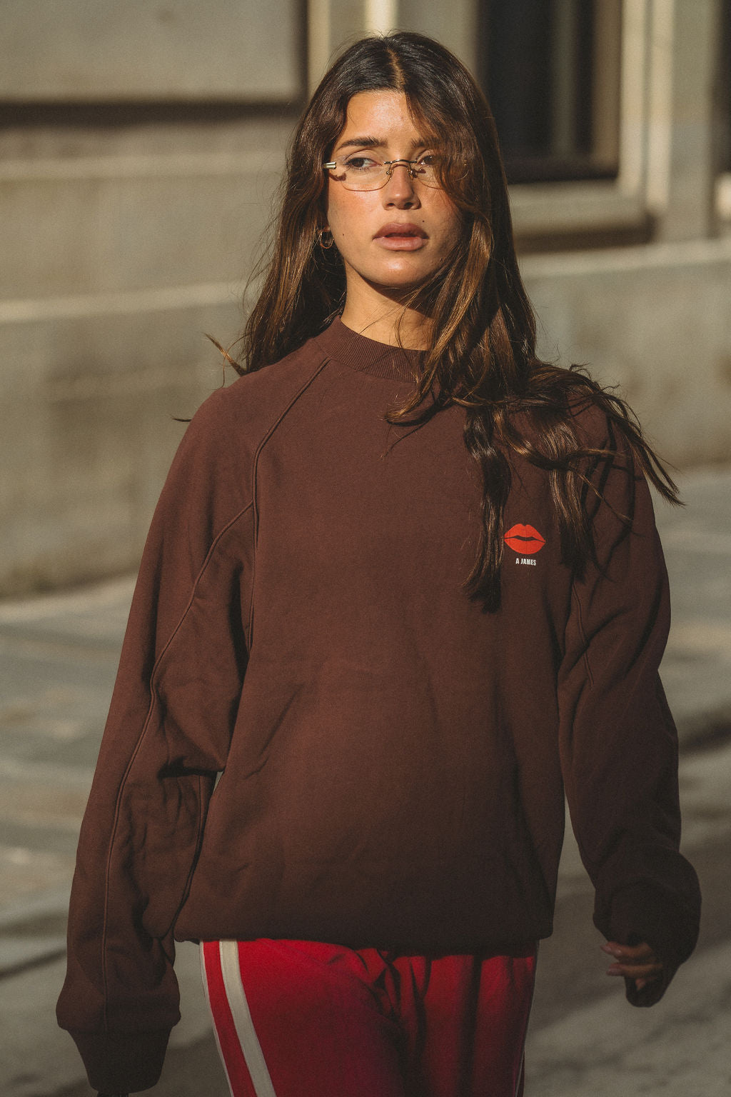 Cuba Cola Sweatshirt in Dark Chocolate