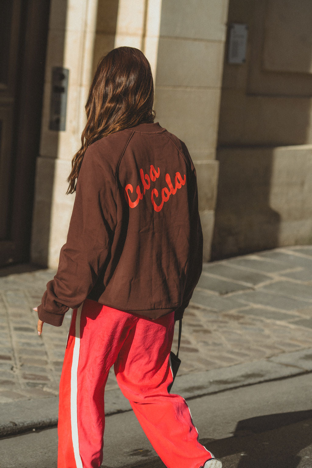 Cuba Cola Sweatshirt in Dark Chocolate