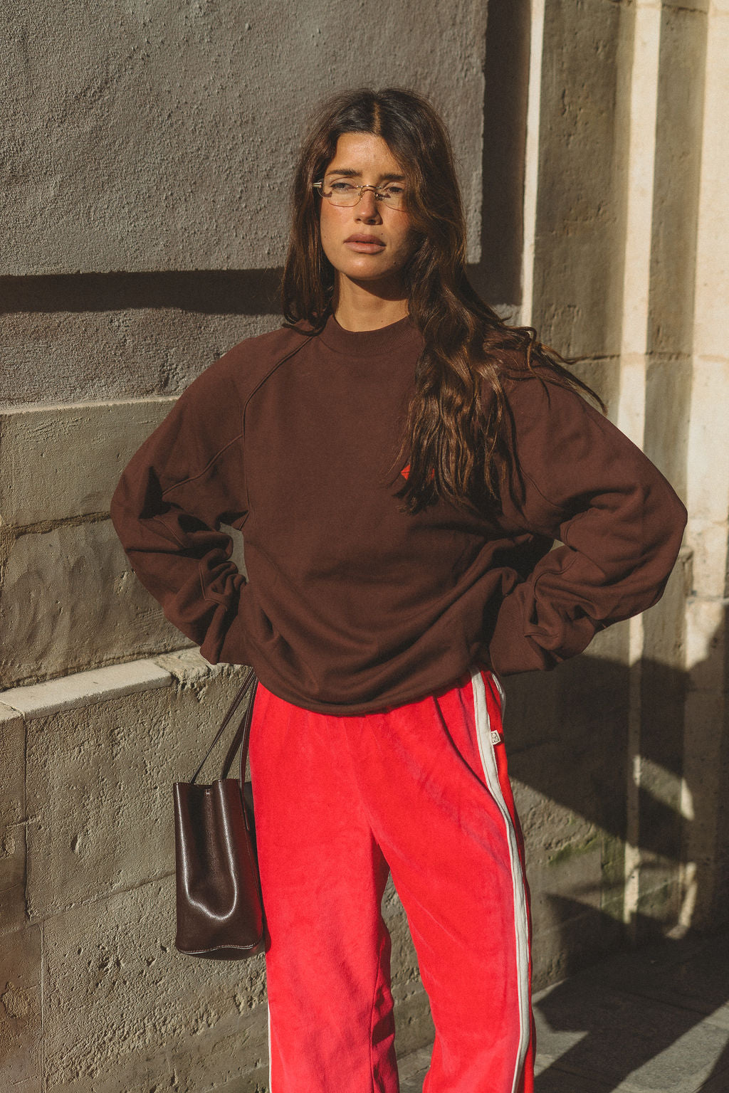 Cuba Cola Sweatshirt in Dark Chocolate