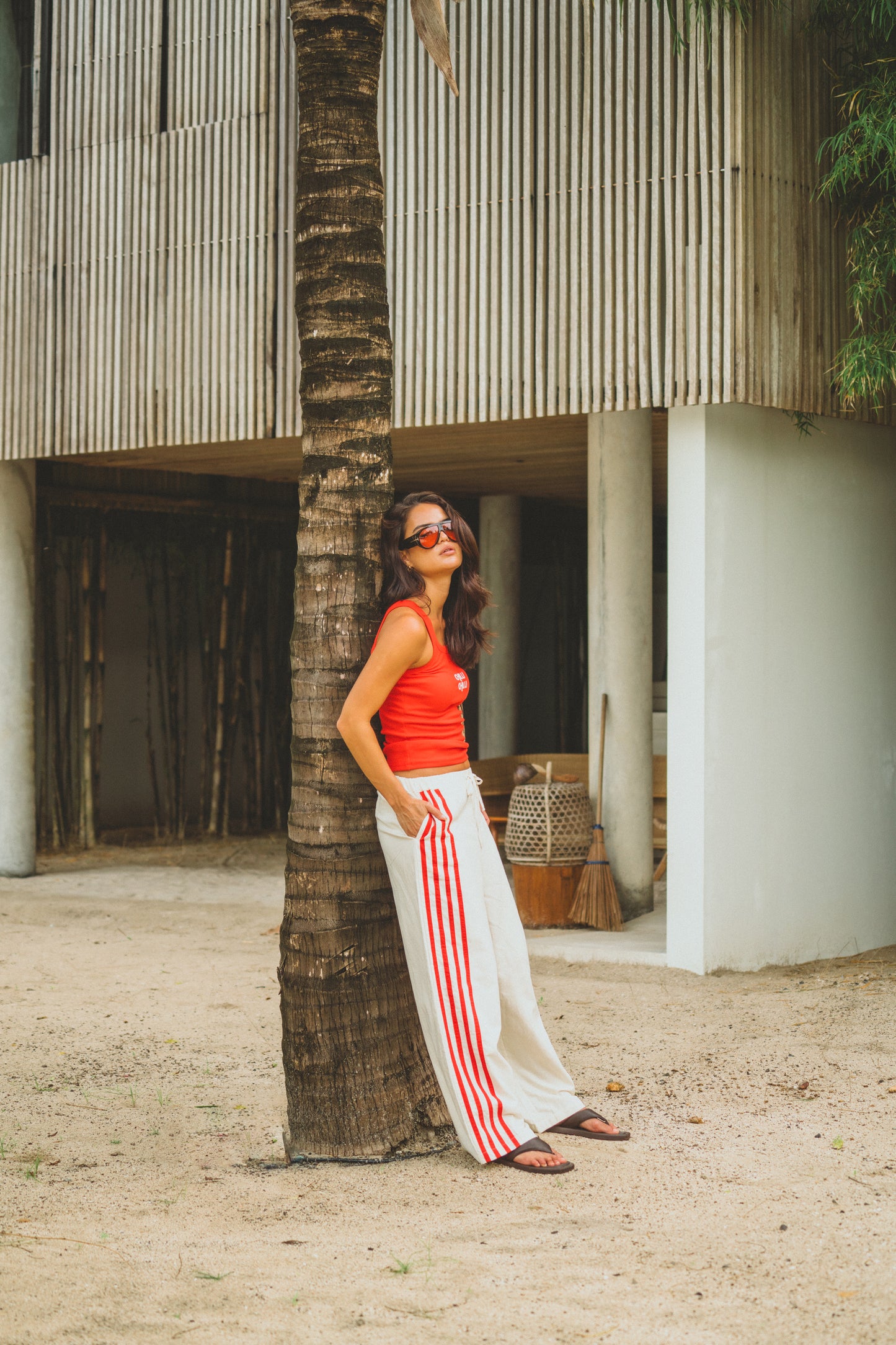 Chilli Vacay Pant in Natural