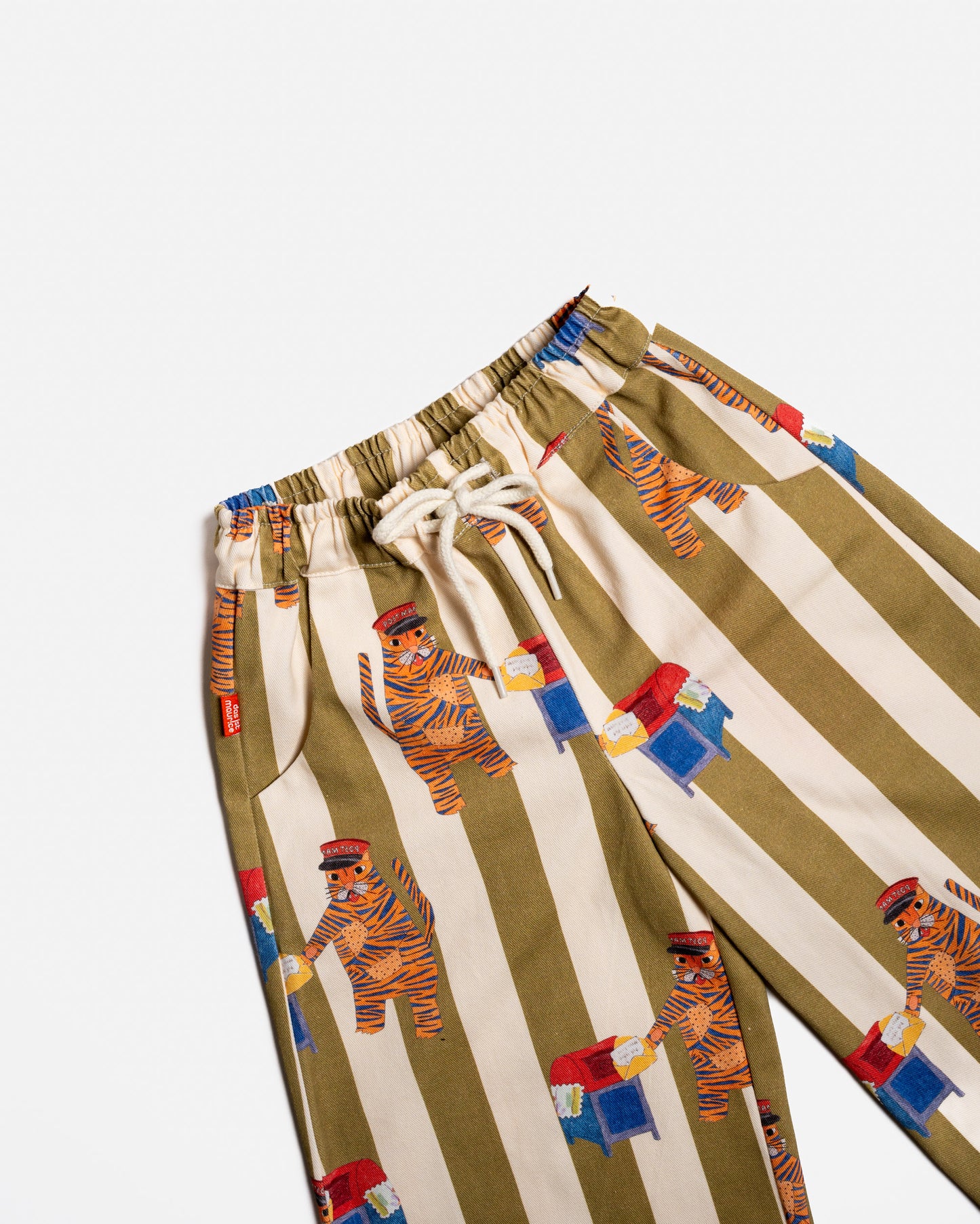 Wide Leg Pants in Tiger the Postie