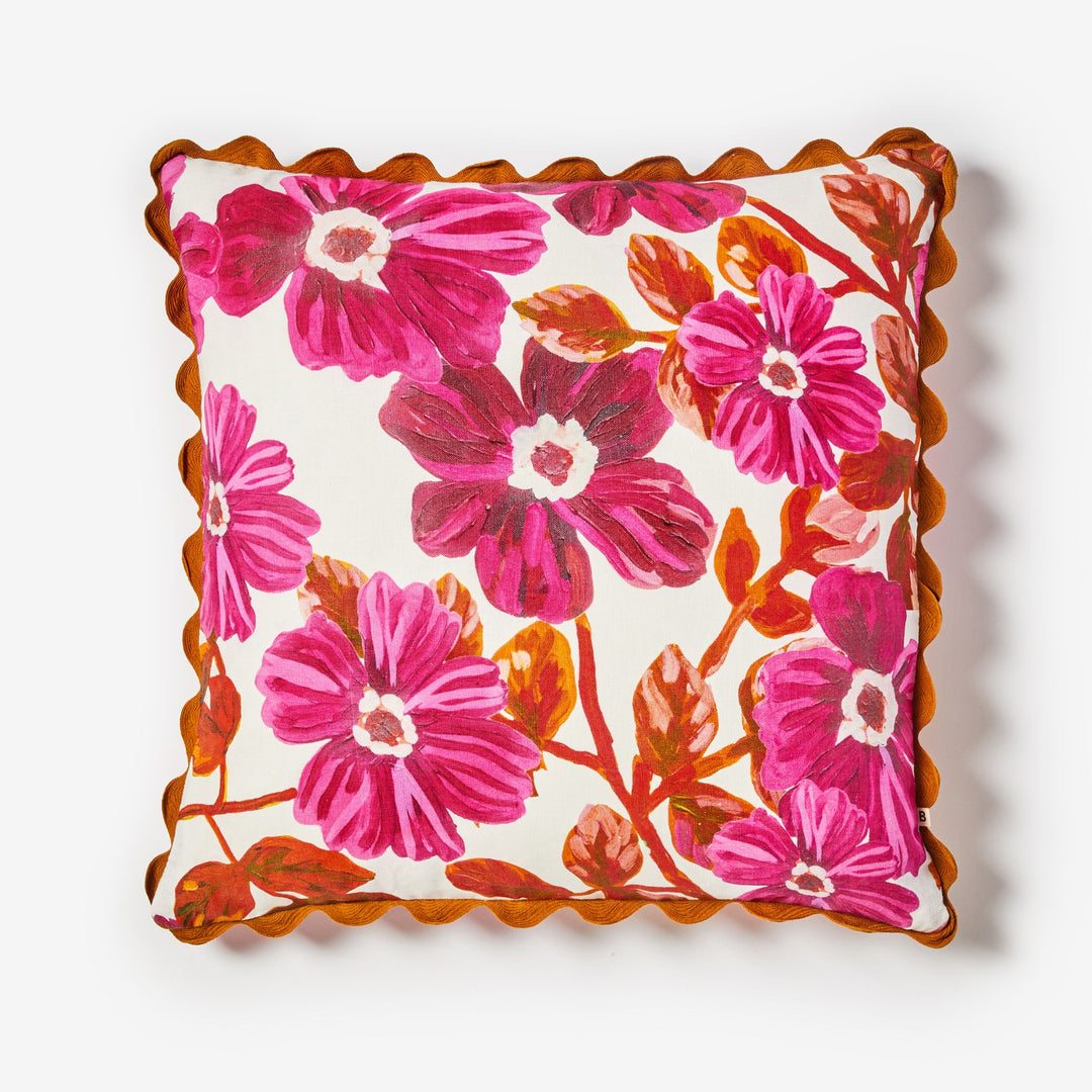 Rosetta Cushion in Pink