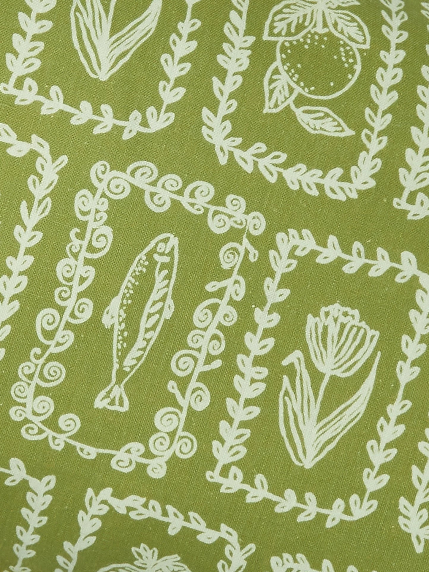 Petra Sage Linen Cushion