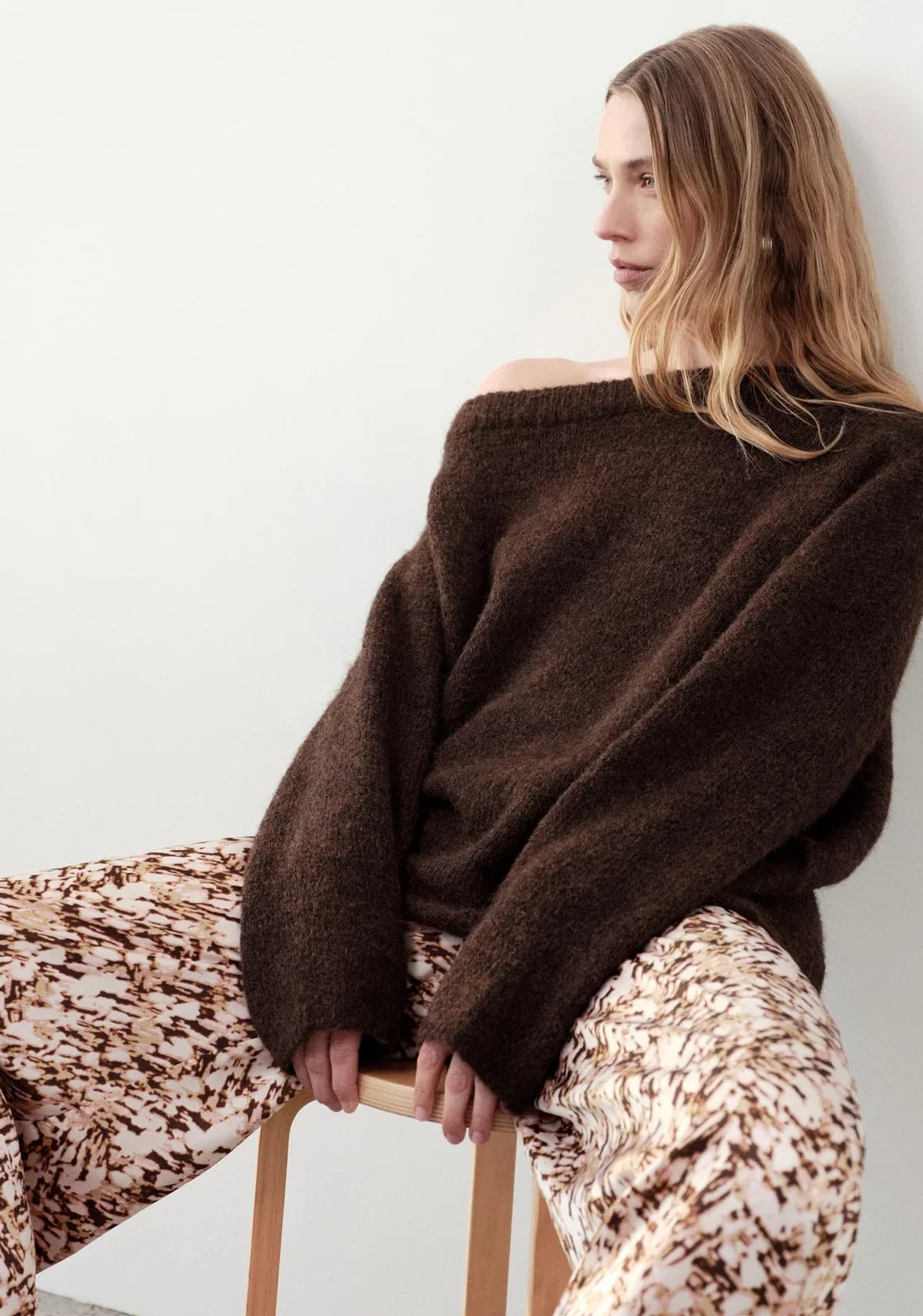Lavinia Knit in Chocolate