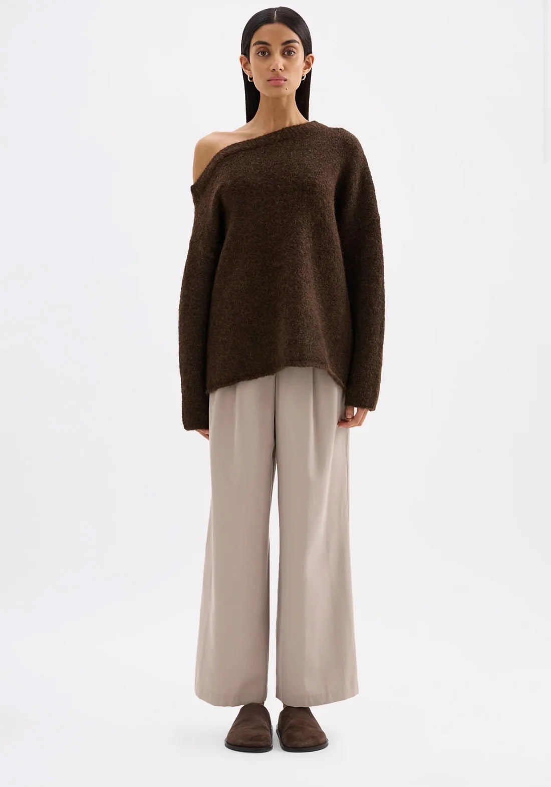 Lavinia Knit in Chocolate