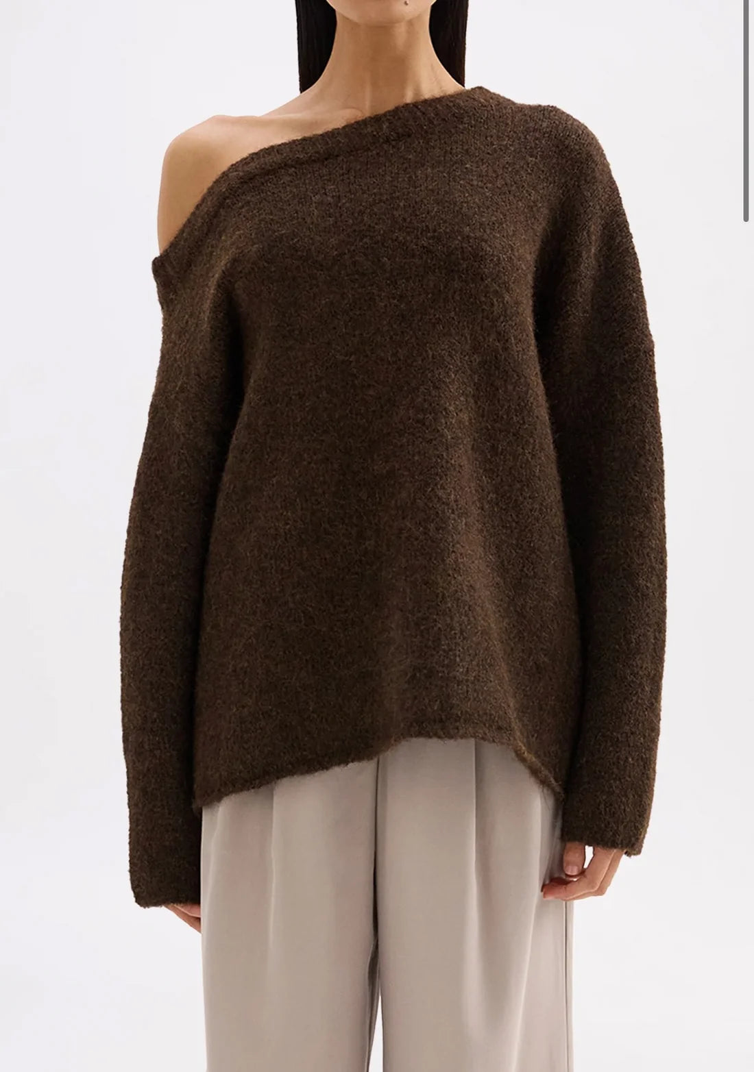 Lavinia Knit in Chocolate