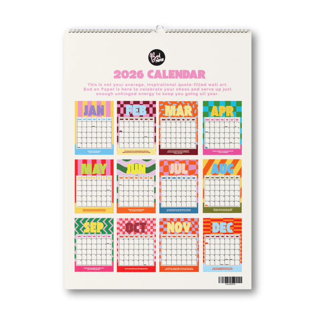 2026 Calendar